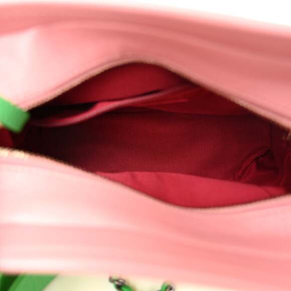 Suede Calfskin Quilted Small Gabrielle #200532C16B - Picture 5 of 11